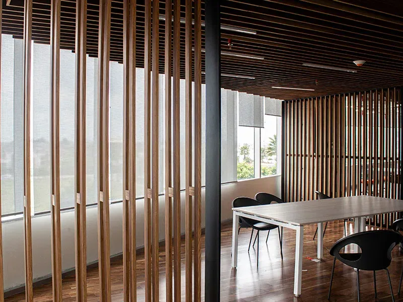 A cozy office